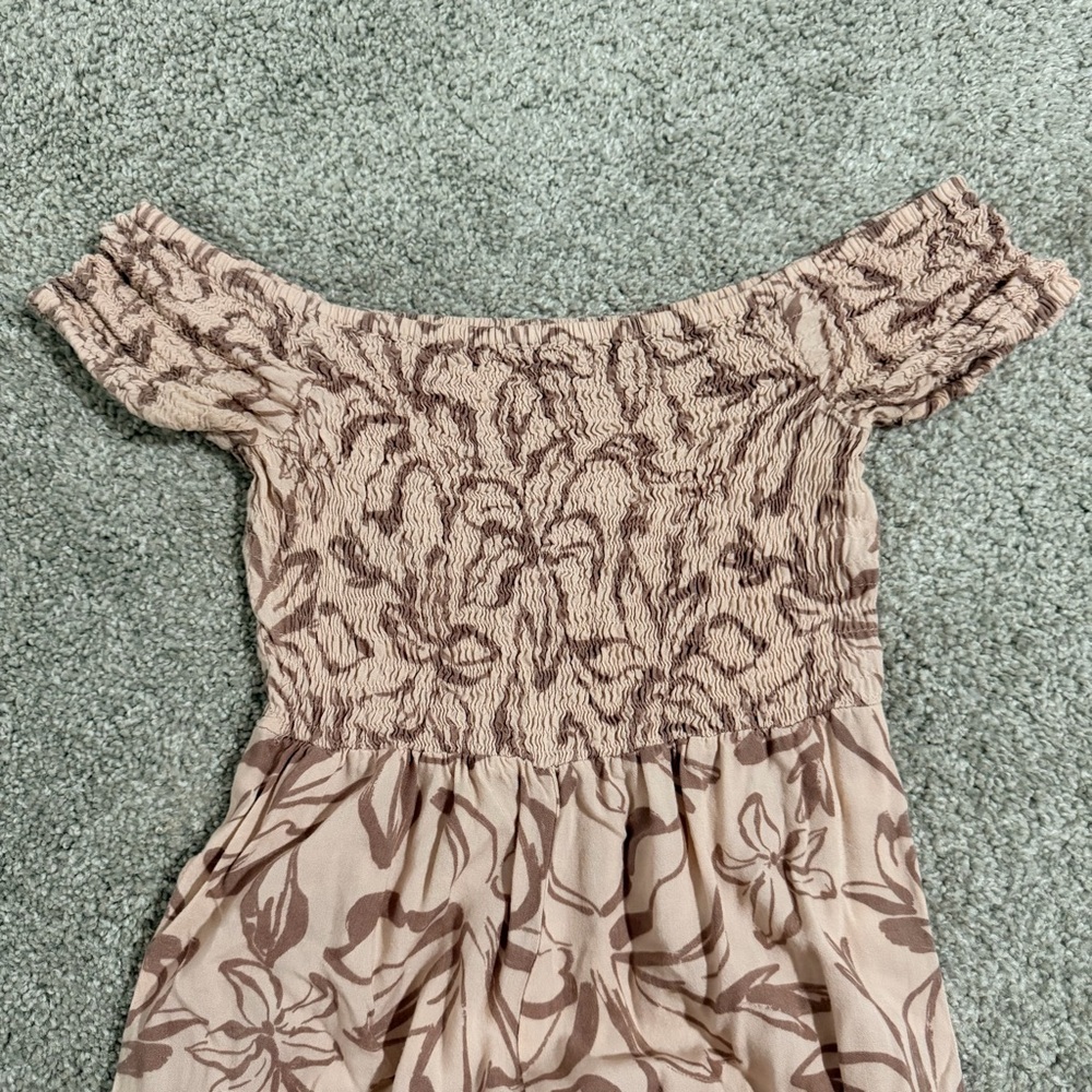Chic Off-Shoulder Floral Jumpsuit